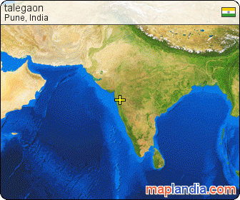 talegaon satellite map