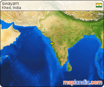 swayam's map homepage