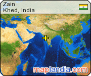 Zain's map homepage