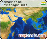 samadhan hall satellite map