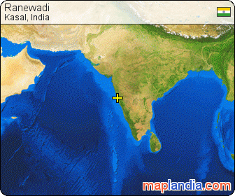 Ranewadi satellite map