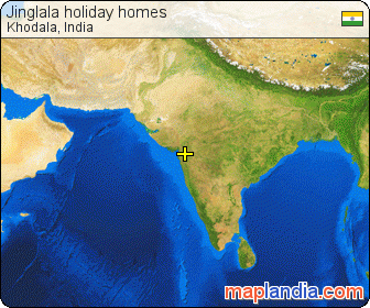 Jinglala holiday homes satellite map