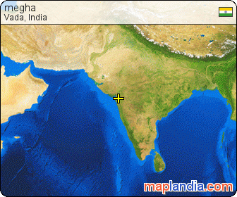 megha satellite map