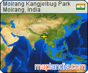 Moirang Kangjeibug Park satellite map