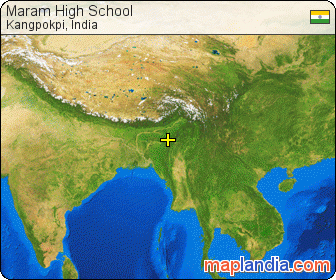Maram High School satellite map