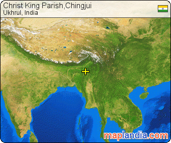 Christ King Parish,Chingjui satellite map
