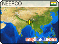 NEEPCO satellite map