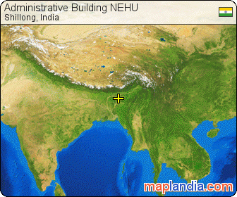 Administrative Building NEHU satellite map