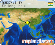 happy valley satellite map