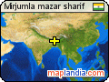 Mirjumla mazar sharif satellite map
