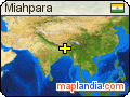 Miahpara satellite map