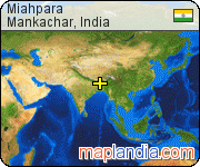 Miahpara satellite map