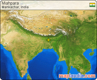 Miahpara satellite map