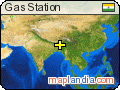 Gas Station satellite map
