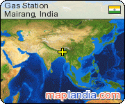 Gas Station satellite map