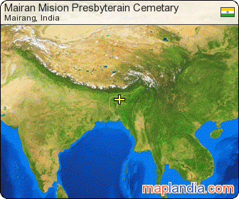 Mairan Mision Presbyterain Cemetary satellite map