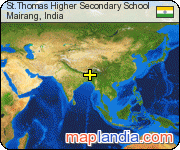 St.Thomas Higher Secondary School satellite map