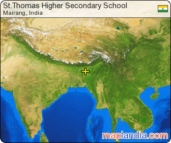 St.Thomas Higher Secondary School satellite map