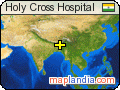 Holy Cross Hospital satellite map