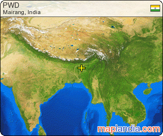 PWD satellite map