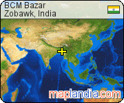 BCM Bazar satellite map