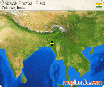 Zobawk Football Field satellite map