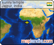 sunny temple satellite map