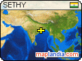 SETHY satellite map