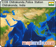 COB Chitrakonda,Police Station satellite map
