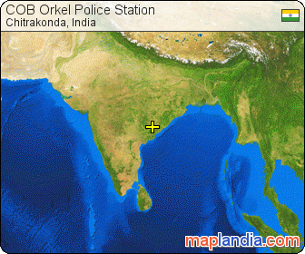 COB Orkel Police Station satellite map
