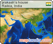 prakash's house satellite map