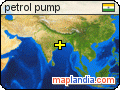 petrol pump satellite map