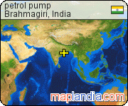 petrol pump satellite map