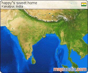 happy"s sweet home satellite map