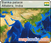 Banka palace satellite map