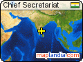 Chief Secretariat satellite map