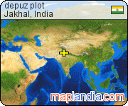 depuz plot satellite map