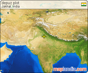 depuz plot satellite map