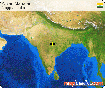 Aryan Mahajan satellite map