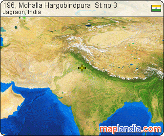 196, Mohalla Hargobindpura, St no 3 satellite map