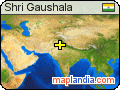 Shri Gaushala satellite map