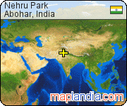 Nehru Park satellite map