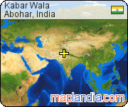 Kabar Wala satellite map