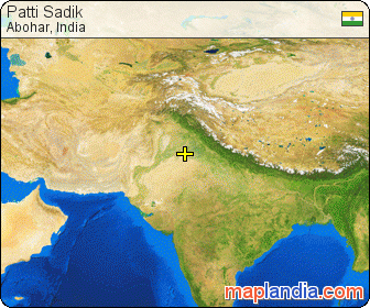 Patti Sadik satellite map