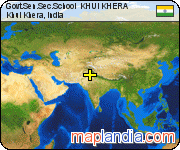 Govt.Sen.Sec.School  KHUI KHERA satellite map