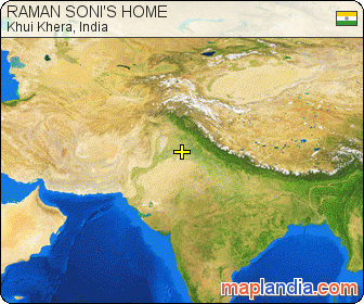RAMAN SONI'S HOME satellite map