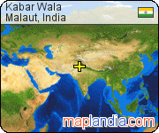 Kabar Wala satellite map