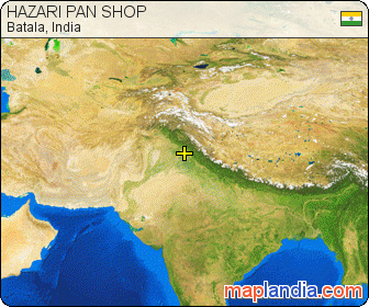 HAZARI PAN SHOP satellite map