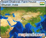 Beant Dhaliwal- Farm House satellite map