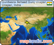 Gurdwara Saheed Gunj Urapar satellite map